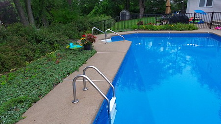 Pool deck cleaning safety tips for busy new jersey families