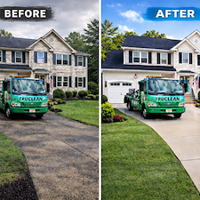 Outstanding Job Softwashing Roof, House and Powerwashing Patio and Deck